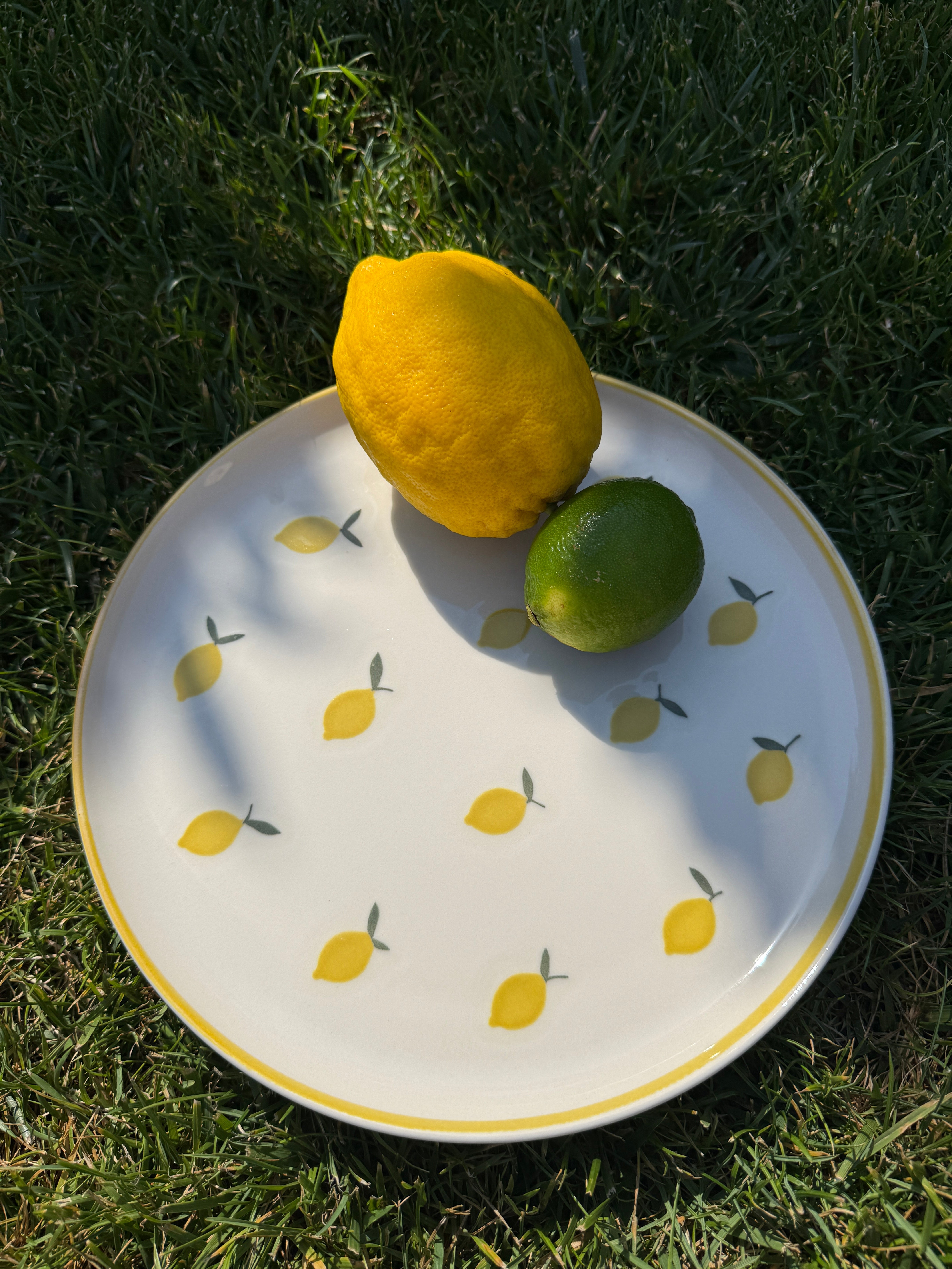 Assiette Citron